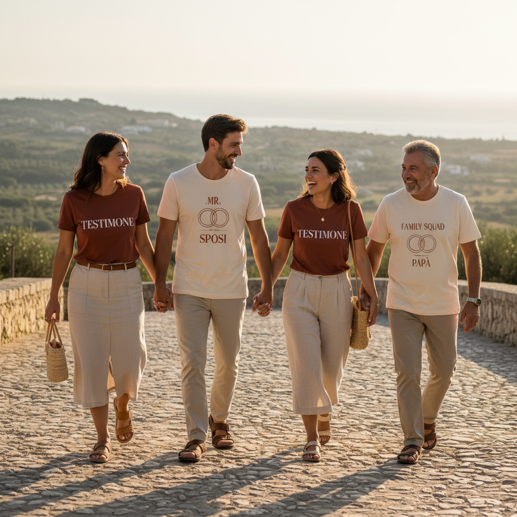 Magliette personalizzate per matrimonio: idee, prezzi e t...